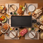 MELISSA Teppanyaki Griddle | 2000 W | 47.5 x 26.5 cm | Non-stick coating | Adjustable thermostat | Cool-touch handles