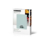 MELISSA Digital Kitchen Scales | Tempered glass | LCD display | Max. 5kg | Tare function | 1-gram increments | Grams / Ounces / Pounds / Millilitres
