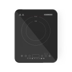 MELISSA Induction Cooktop | 2000 W | 10 Power levels | 8 Presets | Timer function | Boost function | LCD Display | Overheat protection | Child lock | Black