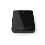 MELISSA Induction Cooktop | 2000 W | 10 Power levels | 8 Presets | Timer function | Boost function | LCD Display | Overheat protection | Child lock | Black