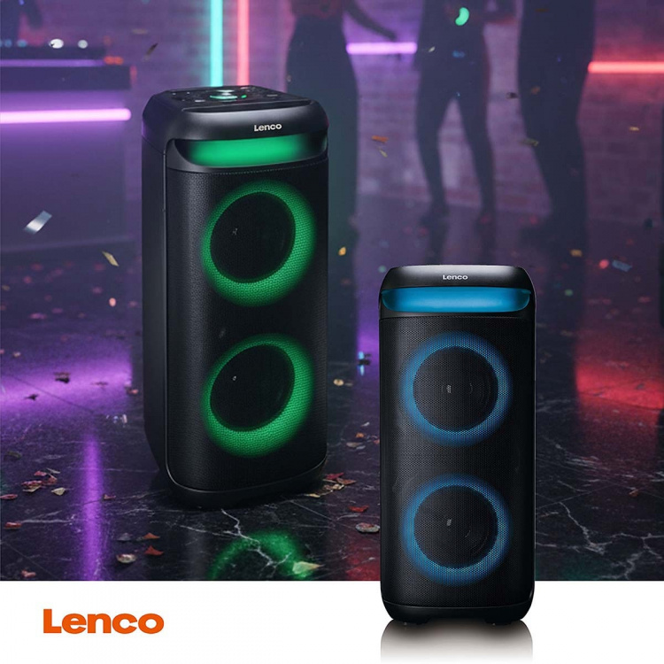Lenco Bluetooth® Party Speaker Built-in Lights
