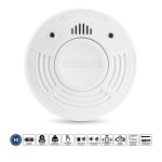 Alecto Smoke detector with 10 years battery and sensor runtime White