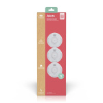 Alecto Stand alone smoke alarm with 1 year battery White 3 pcs