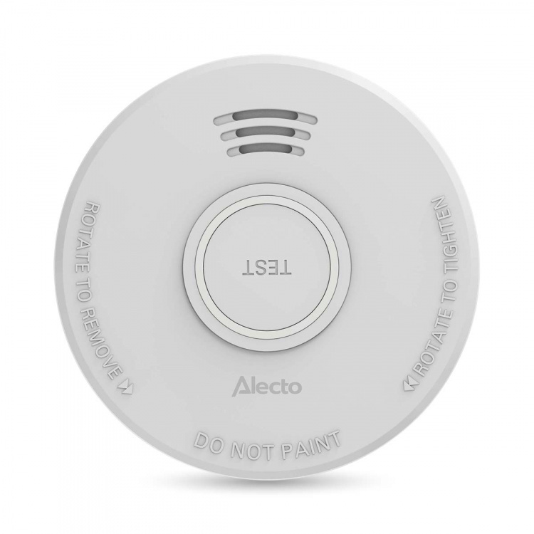 Alecto Smoke detector with 5 year battery 2 pcs