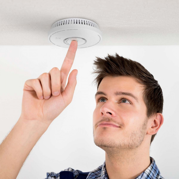 Alecto Rök- och kolmonoxidlarm Vit