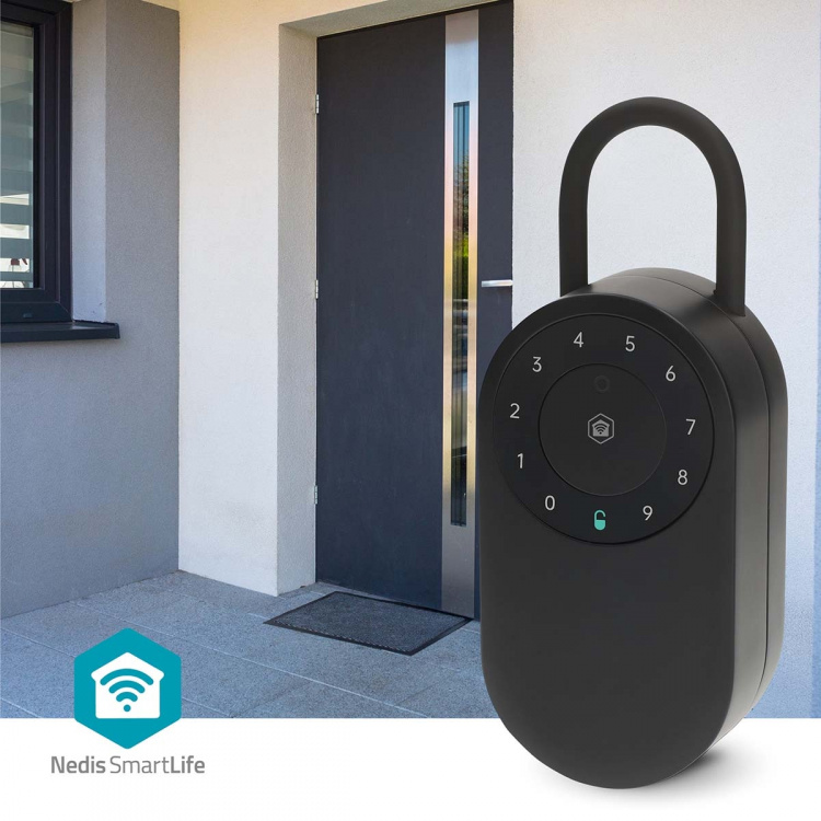 Nedis SmartLife Key Safe | Bluetooth® | Outdoor | Digit | IP65 | Black