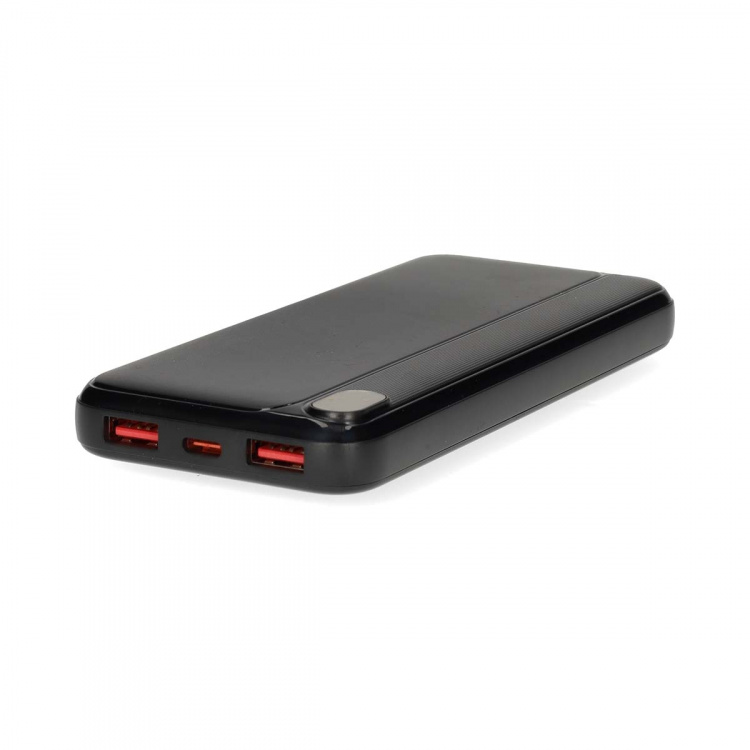 Nedis Powerbank | 10000 mAh | 1.5 / 1.67 / 2.0 / 2.22 / 3.0 A | Number of outputs: 3 | Output connection: 1x USB-C™ / 2x USB-A | Input connection: 1x USB-C™ | PD3.0 20W | Lithium-Polymer | Display