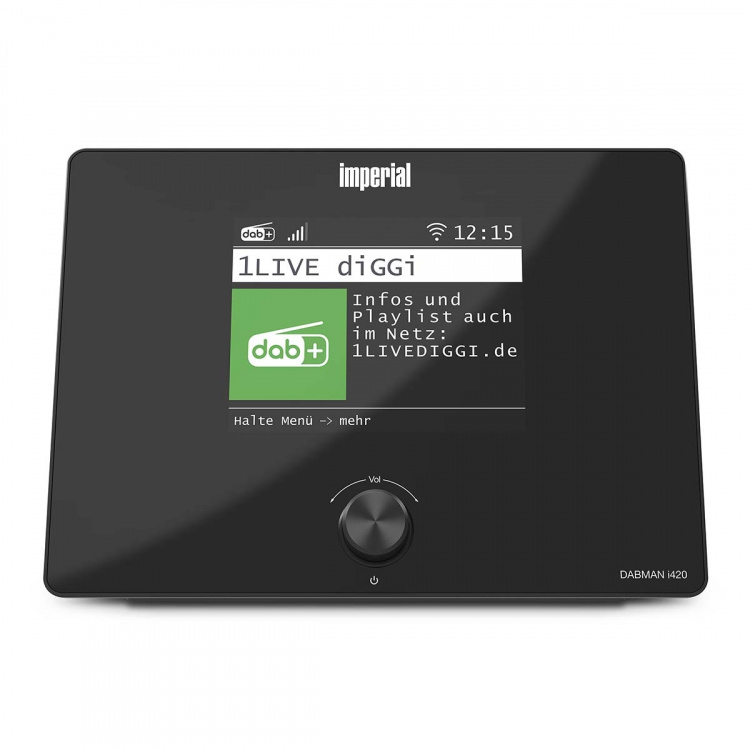 imperial Compact Hybrid Radio (Internet, DAB+, FM Hi-Fi tuner) with Bluetooth®