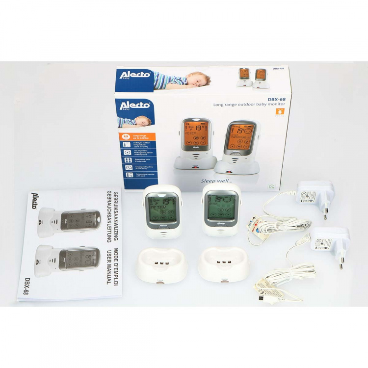 Alecto Longe range outdoor baby monitor White / Anthracite