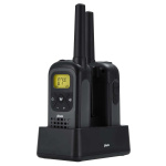Alecto Walkie-Talkie Set | 2 Handsets | Up to 7 km | Frequency channels: 16 | PTT / VOX | 35 h standby | Headset output | Black