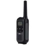 Alecto Walkie-Talkie Set | 2 Handsets | Up to 7 km | Frequency channels: 16 | PTT / VOX | 35 h standby | Headset output | Black