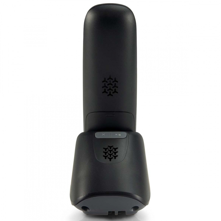 Profoon DECT telephone with answering machine and 4 handsets Black