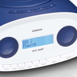 Lenco Portable DAB+/FM Radio with CD and USB player Blue