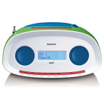 Lenco Portable DAB+/FM Radio with CD and USB player