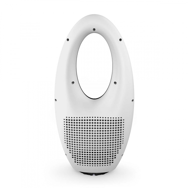 Nedis Bladeless Fan | Mains Powered | 50 W | Oscillation | Remote control | Shut-off timer: 7.5 h | 3-Speed Settings | White