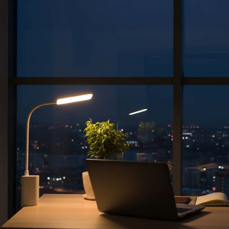 Nedis LED Desk Lamp | Dimmable | 1 Light Mode | 90 lm | Rechargeable | Touch Function | White