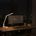 Nedis LED Desk Lamp | Dimmable | 3 Light Modes | 220 lm | Rechargeable | Dimmer - On Product | White