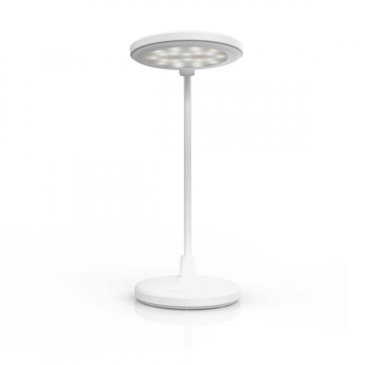 Nedis LED Desk Lamp | Dimmable | 3 Light Modes | 100 lm | Rechargeable | Touch Function | White