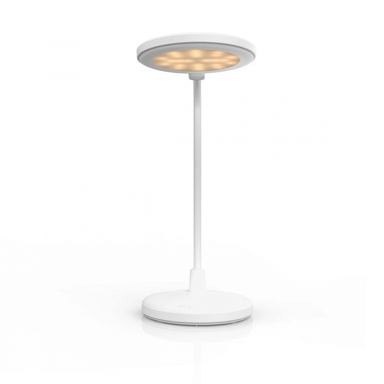 Nedis LED Desk Lamp | Dimmable | 3 Light Modes | 100 lm | Rechargeable | Touch Function | White