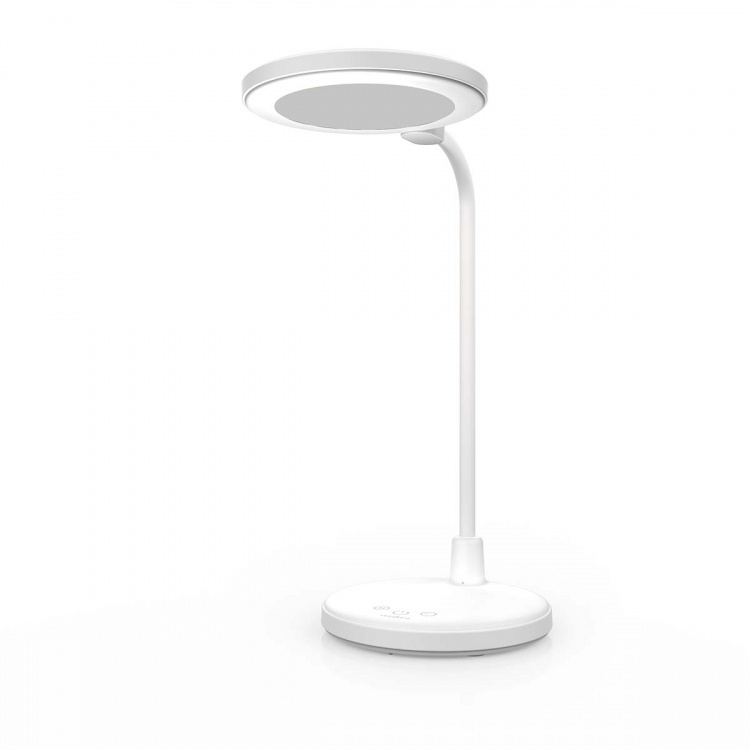 Nedis LED Desk Lamp | Dimmable | 3 Light Modes | 100 lm | Rechargeable | Touch Function | White