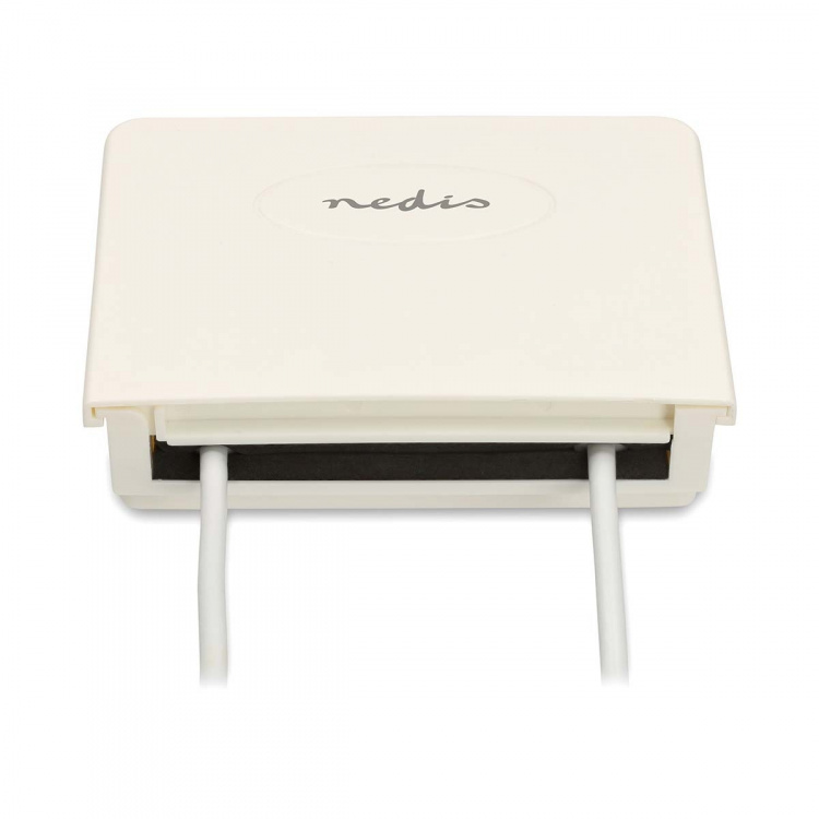 Nedis Mast Amplifier | Number of outputs: 2 | Gain control: 15 - 30 dB | F-Female | Noise figure: 4 dB | White