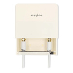 Nedis Mast Amplifier | Number of outputs: 2 | Gain control: 15 - 30 dB | F-Female | Noise figure: 4 dB | White