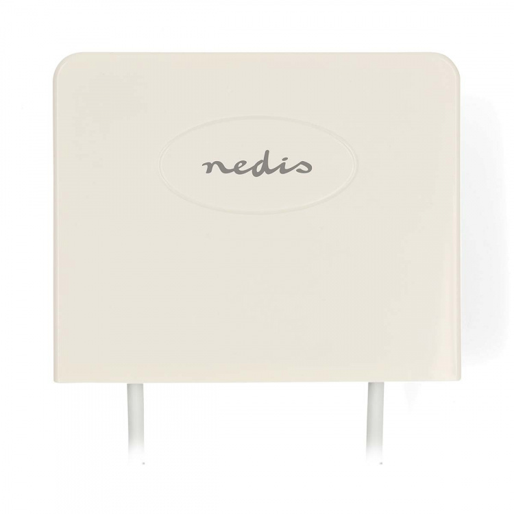 Nedis Mast Amplifier | Number of outputs: 2 | Gain control: 15 - 30 dB | F-Female | Noise figure: 4 dB | White