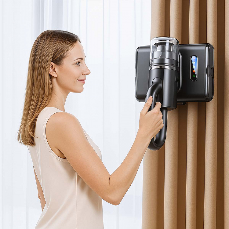 Nedis Mattress Cleaner | Dual Rolling Brush | 500 W | 350 l | Hepa | Mite remover | UV sterillization