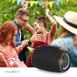 Nedis Bluetooth® Speaker | 360 min | Handheld Design | 40 W | Mono | Home / Outdoor / Portable | Linkable | Black / Orange