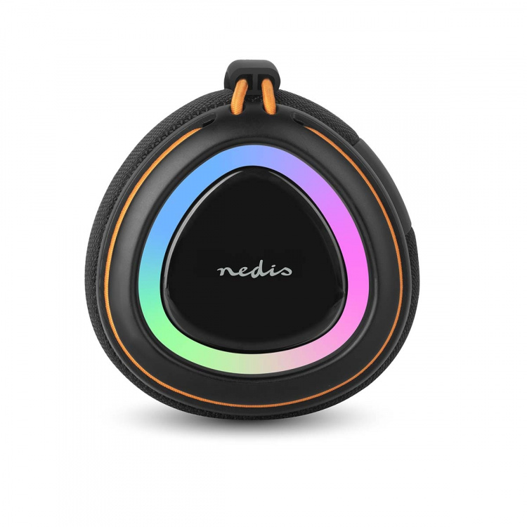 Nedis Bluetooth® Speaker | 360 min | Handheld Design | 40 W | Mono | Home / Outdoor / Portable | Linkable | Black / Orange