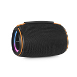 Nedis Bluetooth® Speaker | 360 min | Handheld Design | 40 W | Mono | Home / Outdoor / Portable | Linkable | Black / Orange
