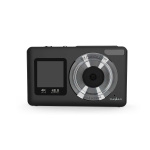 Nedis Digital Photo Camera | Dual Screen | 48 MPixel | 4K@30fps | 5 MPixel CMOS | Black
