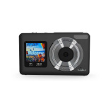 Nedis Digital Photo Camera | Dual Screen | 48 MPixel | 4K@30fps | 5 MPixel CMOS | Black