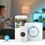 Nedis SmartLife Chime | RF, frequency 433 Mhz / Wi-Fi | Mains Powered | 60 Melodies | 100 - 240 V AC | Adjustable volume | White