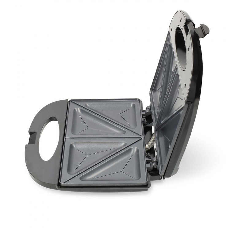 MELISSA Sandwich Maker | 750 W | Sandwich plates | Automatic temperature control | Non-stick Coating | Black