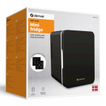 Denver Mini-kyl/värmeskåp 4Liter 220V + 12V adapter MFR-404B Svart