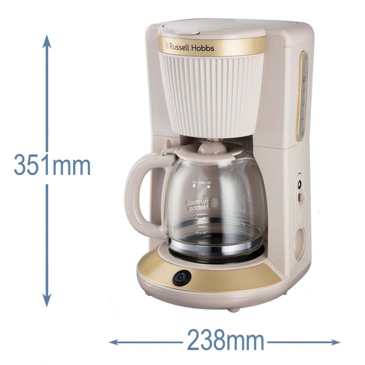 Russell Hobbs Kaffebryggare Brontë Stenfärgad 1,25l 26781-56
