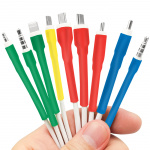 LogiLink Krympslangar 800-pack 45mm långa Mixade färger