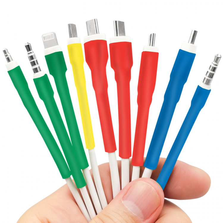 LogiLink Krympslangar 800-pack 45mm långa Mixade färger
