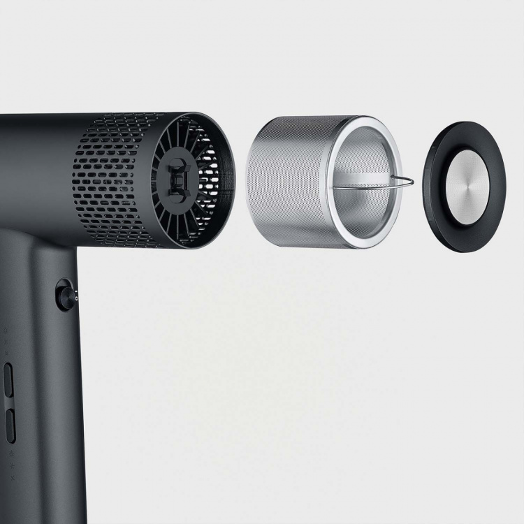 Severin Hårfön S-STYLE SPEED PRO HT 0170 2000W 3 Effekt/Templägen 2.8m SLADD SVART