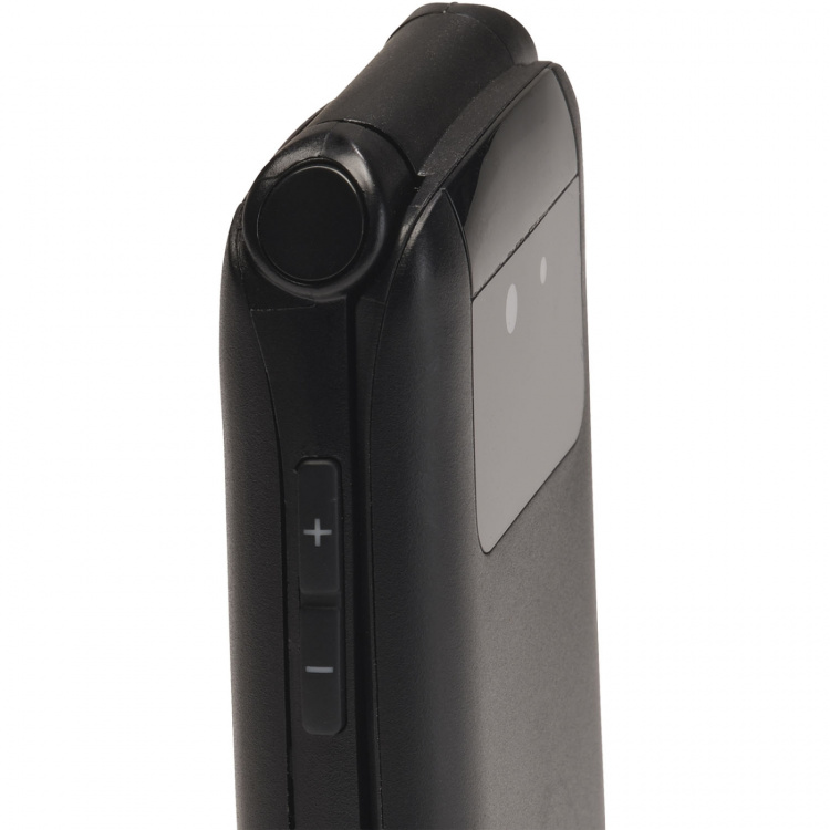 Denver Knapptelefon 4G SOS-knapp Radio Flip-design Svart