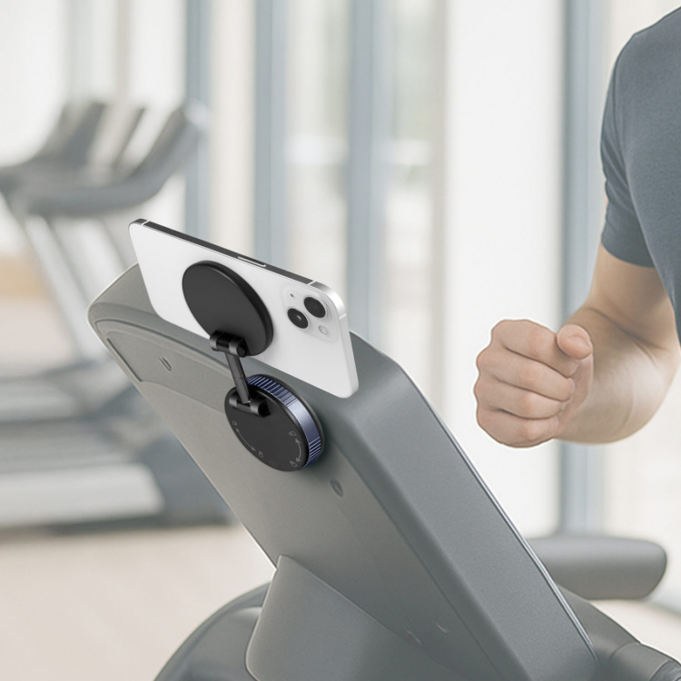 LogiLink Mobilhållare magnetisk med vakuumfäste