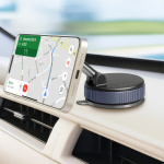 LogiLink Mobilhållare magnetisk med vakuumfäste