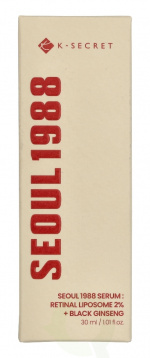 K-SECRET Seoul 1988 Serum Retinal Liposome 2% + Black Ginseng 30 ml