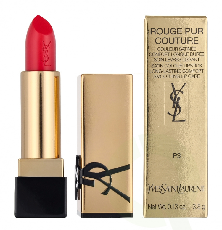 Yves Saint Laurent YSL Rouge Pur Couture Satin Lipstick 3.8 g Reno - P3