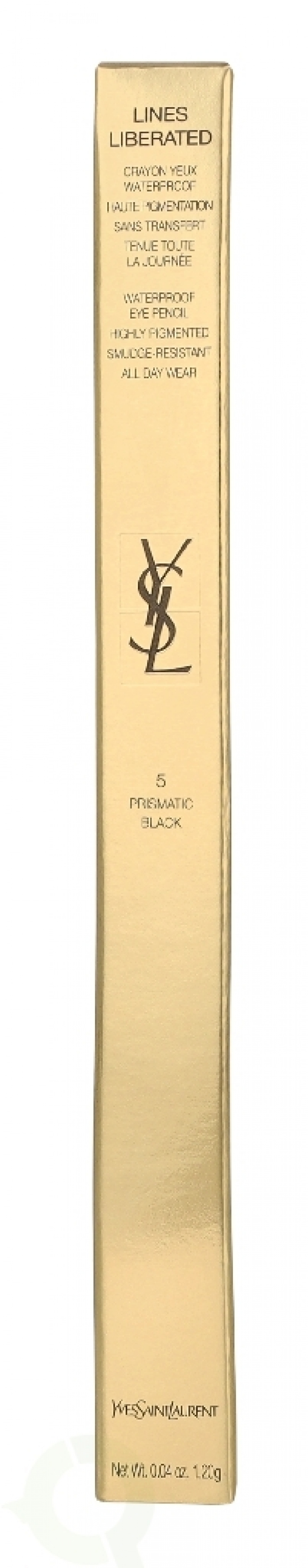 Yves Saint Laurent YSL Lines Liberated Eye Liner Waterproof 1.2 g #05 Prismatic Black