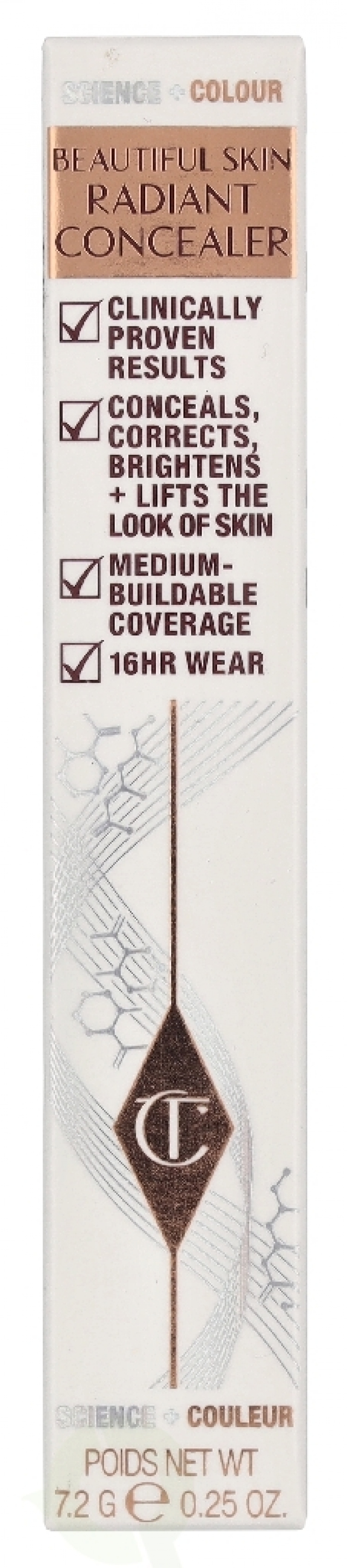 Charlotte Tilbury Beautiful Skin Radiant Concealer 7.2 g #15 Deep