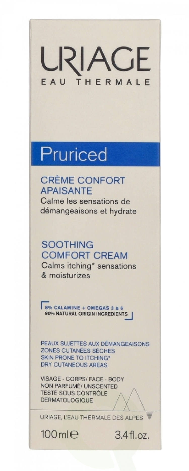 Uriage Pruriced Soothing Cream 100 ml Face, Body