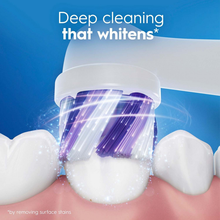 Oral B Eltandborste iO3 Quite White (Whitening Edition)