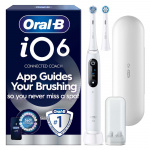 Oral B Eltandborste iO6 White, 1 Extra Refill